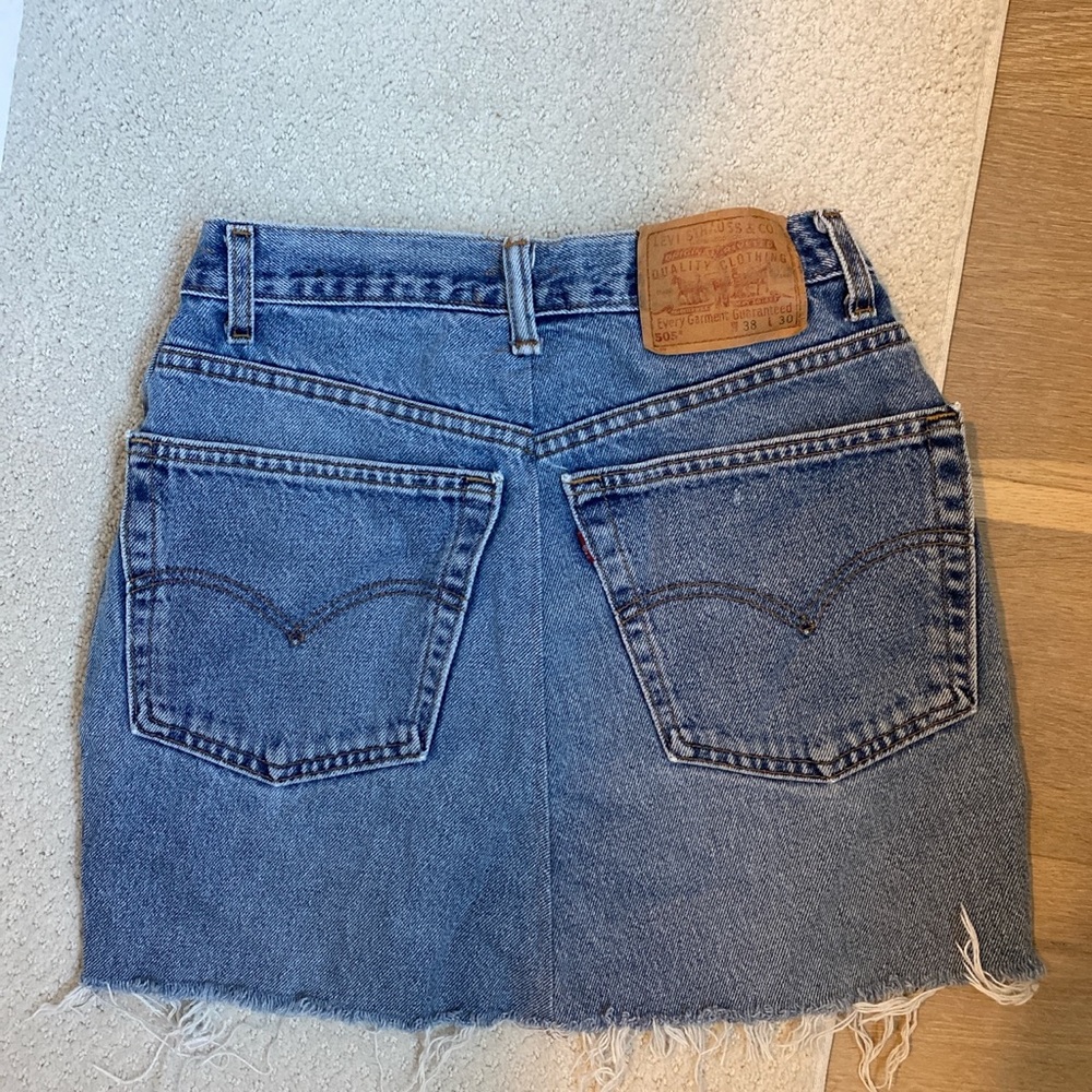 LEVIS DENIM SKIRT - Picture 3 of 3